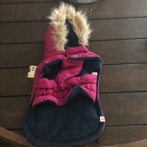 Dog winter jacket